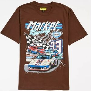 Market UO Exclusive Group 5 Tee, Size S, Color Brown, Originally $45